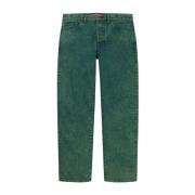 Begrenset opplag Grønn Overdyed Jeans