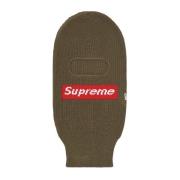 Begrenset opplag Box Logo Balaclava Oliven