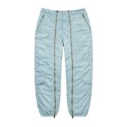 Begrenset opplag Nylon Flight Pant Light Blue