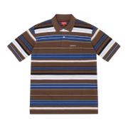 Begrenset opplag Multi Stripe Polo Brun