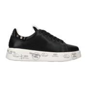 Svarte Sneakers Stilig Modell