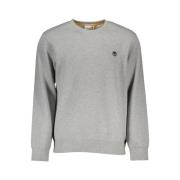 Logo Sweatshirt Casual Style Gray