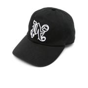 Svart Baseball Lue med PA Monogram