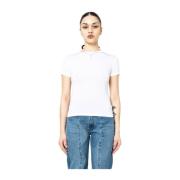 Optic White Baby Tee Minimalistisk Stil