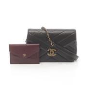 Pre-owned Leather chanel-bags