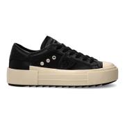 Svart Haute Tennis Sneakers Kvinner