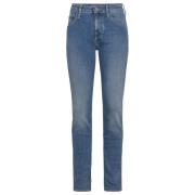 Italiensk Håndlaget Slim-Fit Skinny Jeans