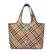 Vintage Check Tote Bag