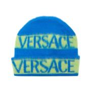 Stripete Logo Beanie for Menn