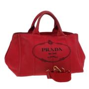 Pre-owned Canvas prada-bags