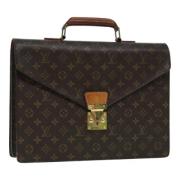 Pre-owned Canvas briefcases