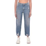 Stilige Cropped Jeans for Kvinner