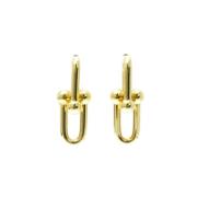 Pre-owned Yellow Gold earrings