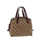 Pre-owned Canvas gucci-bags