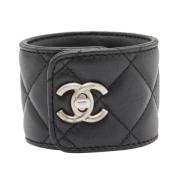 Pre-owned Leather chanel-jewelry