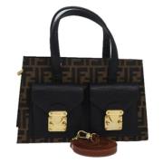 Pre-owned Canvas fendi-bags