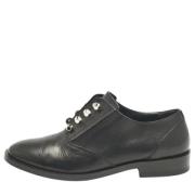 Pre-owned Leather flats