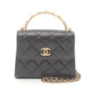 Pre-owned Leather chanel-bags