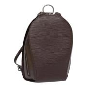 Pre-owned Leather backpacks