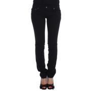 Chic Slim Skinny Svarte Jeans