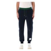 Marinefarget Blokkerte Sweatpants Aw24