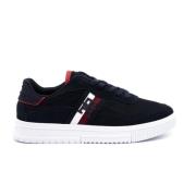 Navy Blue Supercup Mix Sneakers