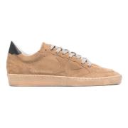 Suede Ballstar Sneakers med Lærhæl