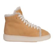 Italienske Skinn Sneakers