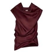 Bordeaux Silke Topplagg Aw24