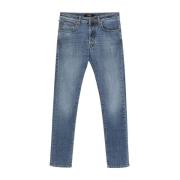 Slim Blue Division Stretch Jeans