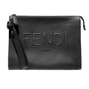 Pre-owned Leather fendi-bags