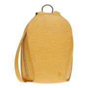 Pre-owned Leather backpacks