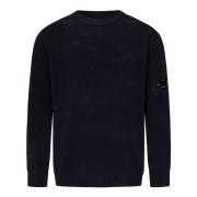 Blå Crew Neck Sweater Aw24