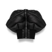 Quilted Black Padded Jacket