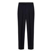 Navy Blue Ull Straight Leg Bukser