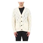 Ullblanding Cardigan med Knapper