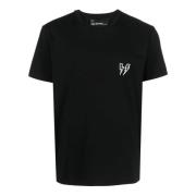 Svart Thunderbolt Jersey T-skjorte