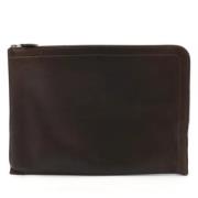 Pre-owned Leather clutches