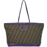 Pre-owned Canvas fendi-bags