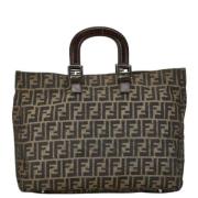 Pre-owned Canvas fendi-bags