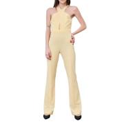 Gul Jumpsuit - Italiensk Mote