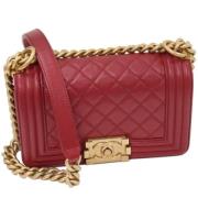 Pre-owned Leather chanel-bags