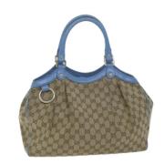 Pre-owned Canvas gucci-bags