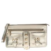 Pre-owned Leather clutches