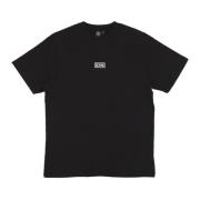 Svart 3D Box Logo Tee