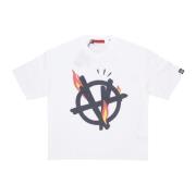 Flamed Logo T-shirt Soft Fit Crewneck