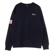 Lett Crewneck Sweatshirt Navy