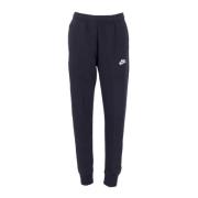 Fleece Tracksuit Jogger Bukse Svart