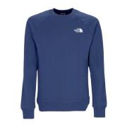 Raglan Redbox Crew Shady Blue Sweatshirt