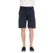 Blå Bomull Bermuda Shorts Ares